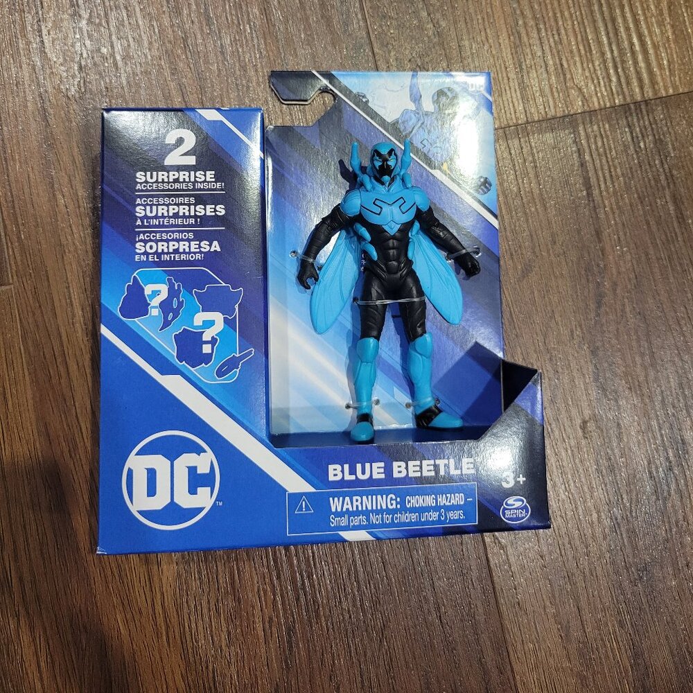 DC Blue Beetle Action Figure with 2 Surprise Accessories Included